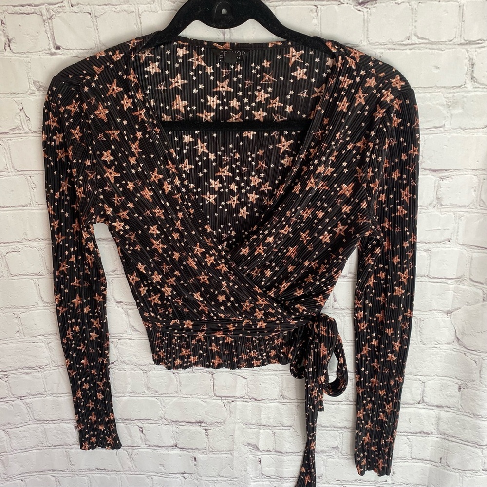 TopShop Starry Crop Top